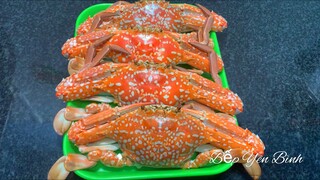 GHẸ HẤP BIA- CÁCH LÀM GHẸ HẤP NGON- BẾP YÊN BÌNH