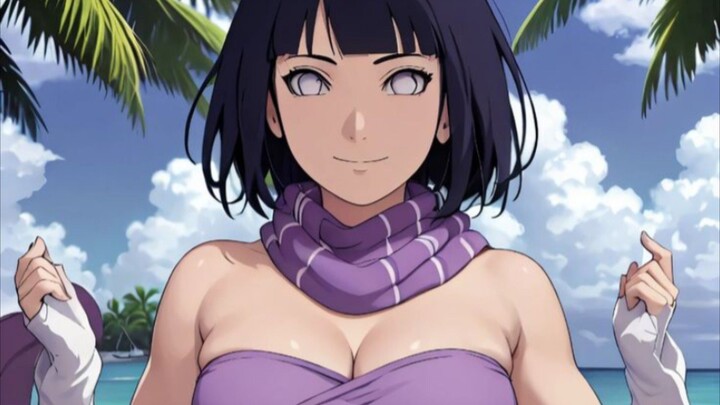 MOMEN HINATA MAIN DI BELAKANG NARUTO