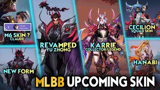 REVAMPED YU ZHONG | CLAUDE M6 SKIN WINNER ? | KARRIE LEGEND/SQUAD - Mobile Legends #whatsnext