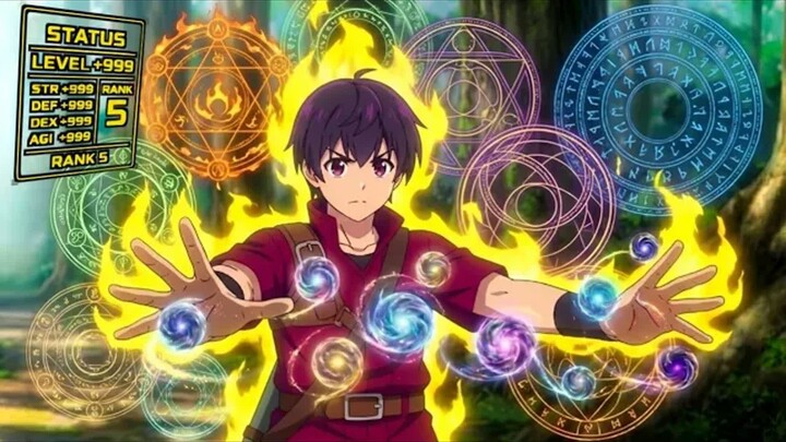 MASUK ISEKAI ANAK INI AUTO PUNYA SKILL OVERPOWER SETARA DEWA - alur cerita anime episode 1-4