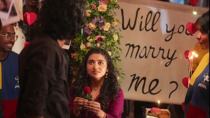 Dude (2025) Metro Proposal Video Tamil 1080p HD - Pradeep Ranganathan, Mamitha Baiju, Sai Abhyankar