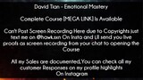 David Tian Course Emotional Mastery download