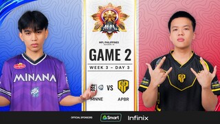 MPL PH S13 - W2D3 - MNNE vs APBR - GAME 2