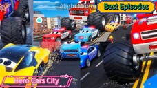 Hero Cars City Best Compilation (Episode 04)