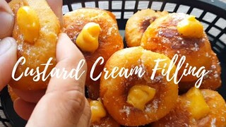 Part 1: Custard Doghnut Cream Filling | Custard Cream Filling