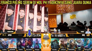 DEBUT PERDANA RRQ DI MDL S3 LGSG KETEMU FRANCO CITER HOOK 100% WR ! RRQ KAITO VS AP BREN XIA GAME 1