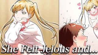 Một người bạn thời thơ ấu đột nhiên bước vào bồn tắm và ghen tị với bức thư tình mà tôi nhận được...