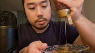 ASMR Finger Lick Honey & Drawing Your Name With My Finger
