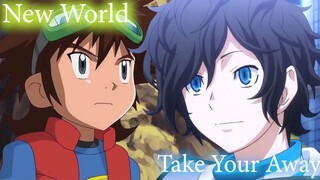 [Mashup] Take Your Way X New World | Devil Survivor 2 X Digimon Xros Wars