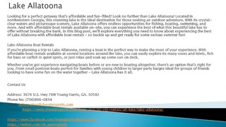 Lake Allatoona
