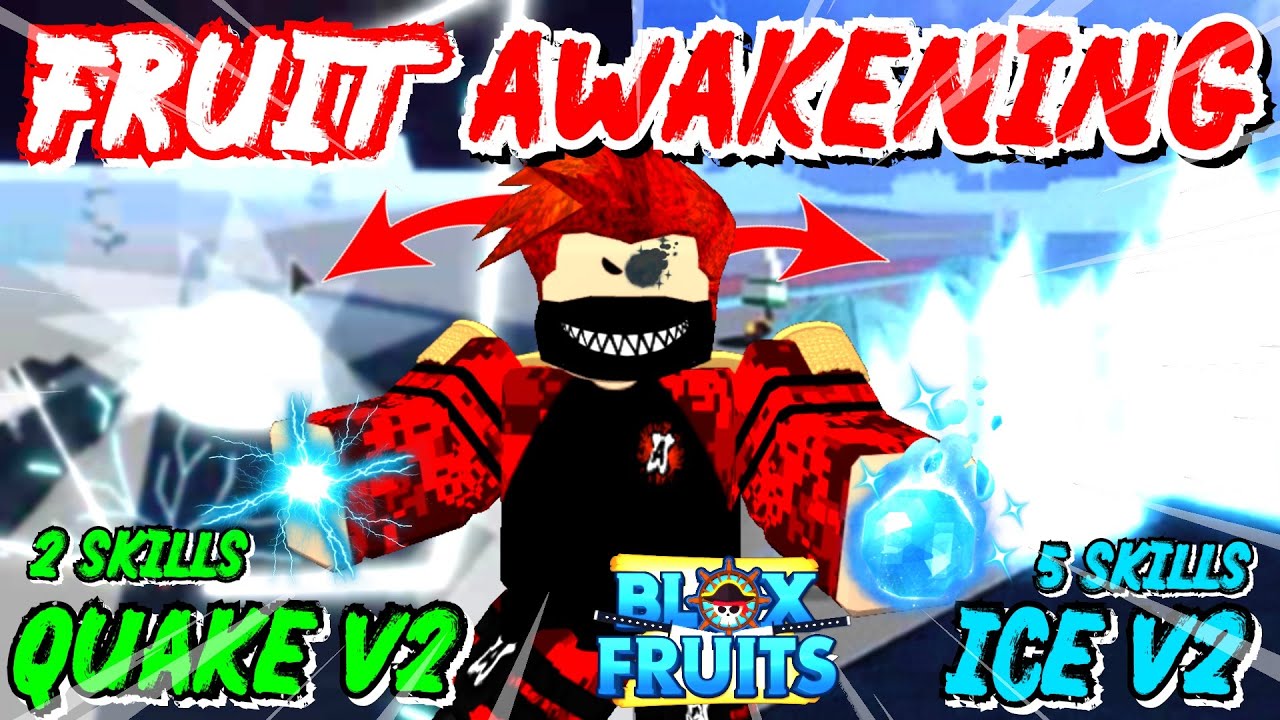 I UNLOCKED AWAKENED QUAKE! *Showcase* Roblox Blox Fruits - BiliBili