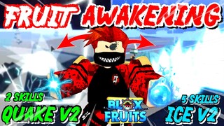 NEW (5 ICE SKILLS & 2 QUAKE SKILLS) in Blox Fruits