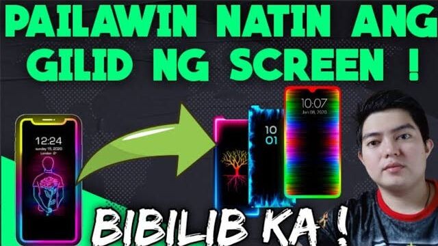 PAANO LAGYAN NG BORDER LIGHT ANG SCREEN NG CELLPHONE ! 100% LEGIT !