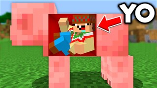 ¡Minecraft PERO los MOBS me COMEN! 😭🍽️ SILVIOGAMER MINECRAFT PERO