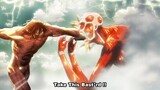 Eren vs Reiner Bertholdt Full Fight | Reiner's Confession that He is a Titan
