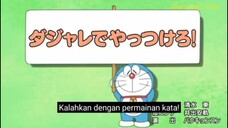 Doraemon kalahkan dengan permainan kata