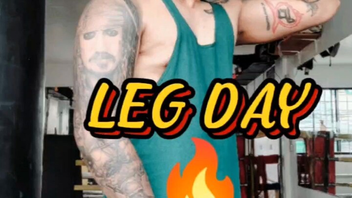My Leg day Routine here in Philippines Gym 🇵🇭