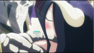 Ainz kisses and hugs Albedo | Overlord S4