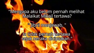 Alasan malaikat Mikail berhenti tertawa