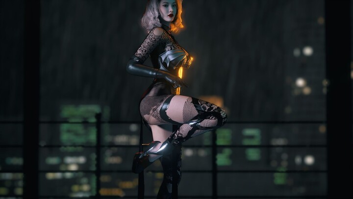 Rainy Night, Can I Come Close to You? Vertical 60 Frames