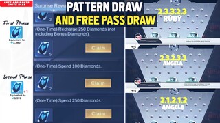 NEW PATTERN DRAW ASPIRANT EVENT! TRICKS TO GET ASPIRANT SKIN AND FREE DRAWS! | MOBILE LEGENDS 2023