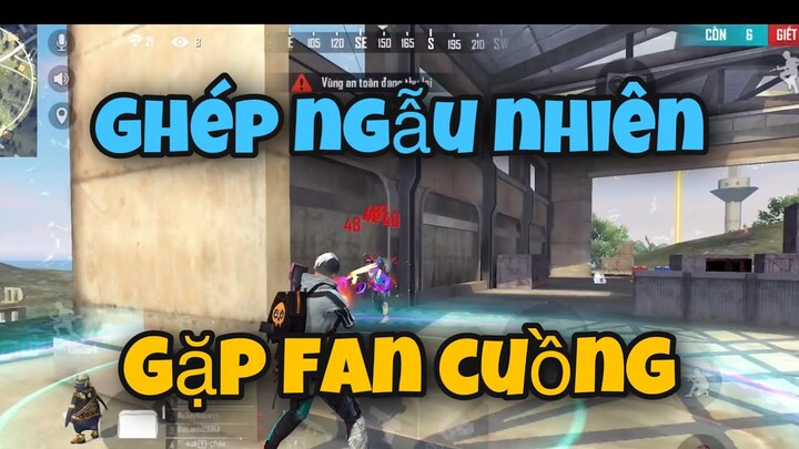 [FREE FIRE] GHÉP NGẪU NHIÊN GẶP FAN CUỒNG VÀ PHẢN ỨNG KHI ĐƯỢC GÁNH VỀ TOP 1