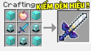 THỬ THÁCH SINH TỒN TRONG THẾ GIỚI TOÀN LÀ KIẾM TRONG MINECRAFT #11 *KIẾM ĐÈN HIỆU CỰC MẠNH*