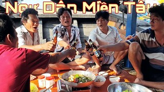 Ngồi Nhậu Trên Ghe • Thưởng thức Cá Mập Con ''Nấu 2 Món'' | Ngư Dân Miền Tây