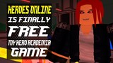 Finally! Free Heroes Online | My Hero Academia Game | Roblox | Noclypso
