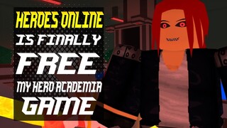 Finally! Free Heroes Online | My Hero Academia Game | Roblox | Noclypso