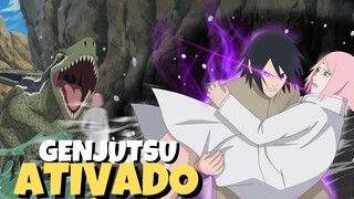 FINALMENTE SASUKE ATIVOU O GENJUTSU EM SASUKE RETSUDEN ! Boruto Episódio 284 RECAP