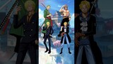 Who is strongest || Zoro & Sanji vs Ace & Sabo  #onepiece #shorts