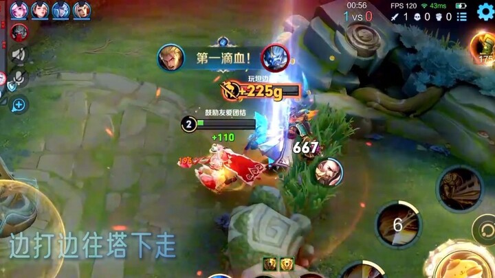 【Vua Arthur】Arthur cấp 2 solo thắng mọi đường đối kháng! Một chọi hai thì đã sao!