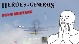 Finally got the new P-51D Mustang | Gameplay #Heroes&Generals