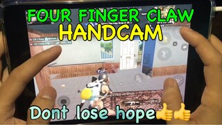 Four Finger Claw Handcam VLOG001 | Don’t lose hope | PUBG MOBILE - IPAD MINI 5