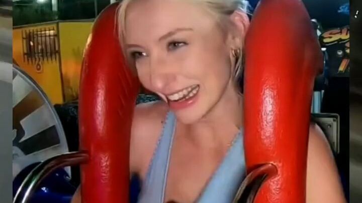 Olivia, Lucy, Ulrika and Lesley slingshot