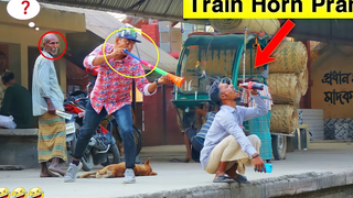 เล่นตลกรถไฟฮอร์น 2022 Best of The Train Horn Prank on Public (ตอนที่ 5) การ์ตูนแอลทีวี