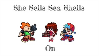 SHE SELLS SEA SHELLS ON A SEA SHORE | Friday Night Funkin Animation