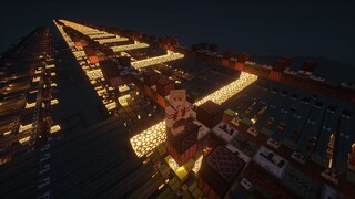 【Minecraft红石音乐】【植物大战僵尸】屋顶关卡《Graze the roof》你没有听过的MC1.14全新音色~