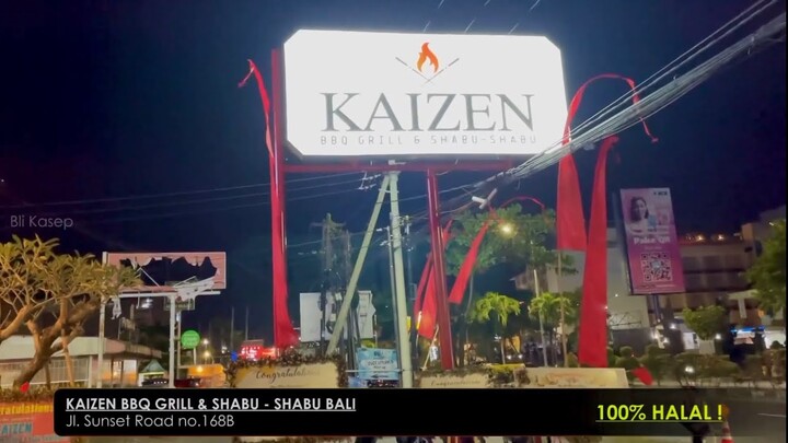 KAIZEN BALI BBQ GRIL & SHABU - SHABU
