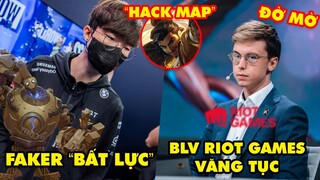 Update LMHT: BLV Riot văng tục để ủng hộ đội nhà, Faker bất lực Blitzcrank Đi Rừng, Akshan hack map