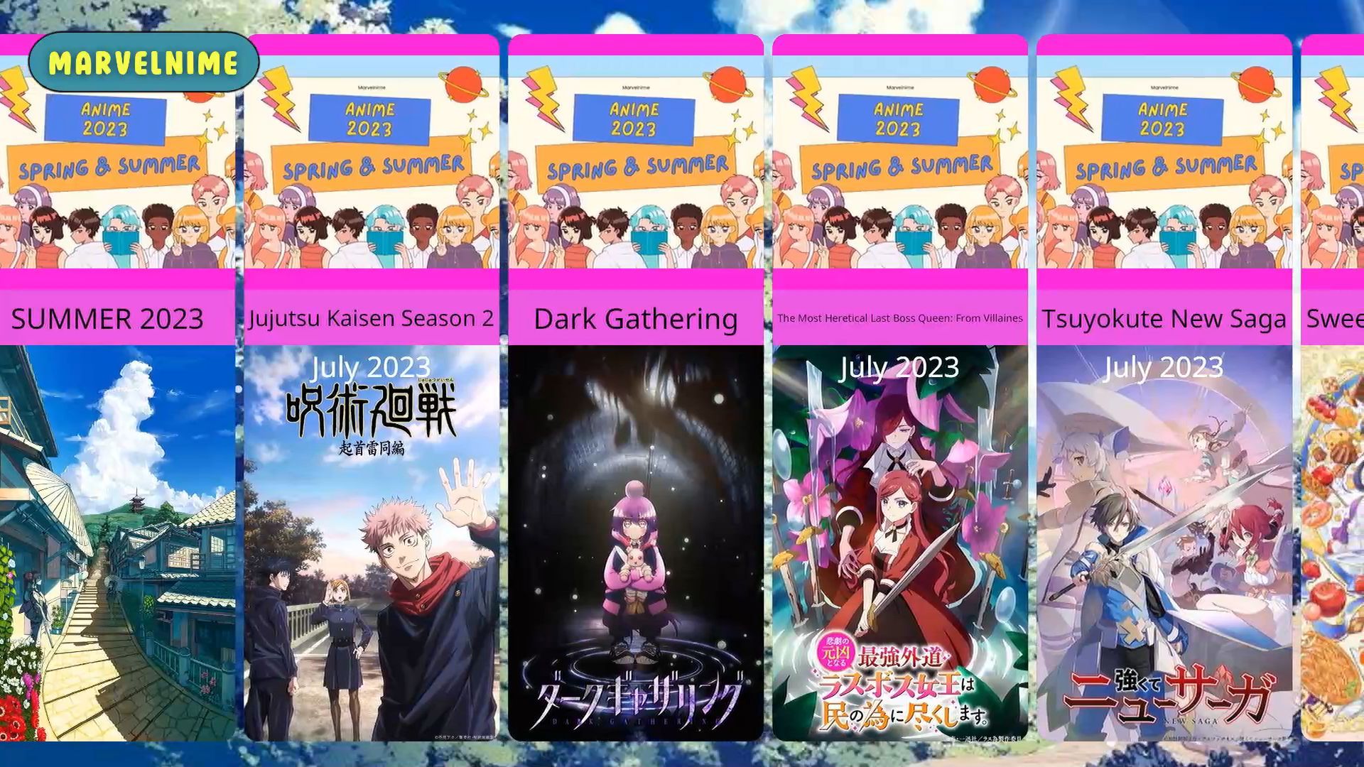 Summer 2022 Anime Premieres Release Schedule  Anime Corner