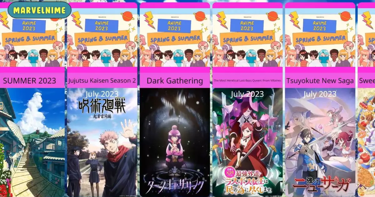 List of anime that will appear in Spring and Summer 2023 so far |  Comparison - Bilibili