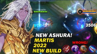 How To Make MARTIS UNKILLABLE | MARTIS 2022 BEST BUILD | MLBB