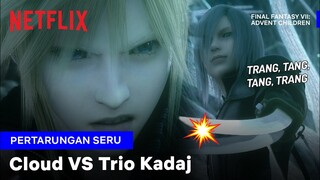 Cloud Terpojok, Vincent Datang Menyelamatkan | Final Fantasy VII: Advent Children | Clip