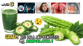 MGA BENEPISYO NG AMPALAYA | BENEFITS OF BITTER MELON (BITTER GOURD) | Tenrou21