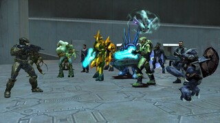 Noble Six VS. Halo 1 Characters