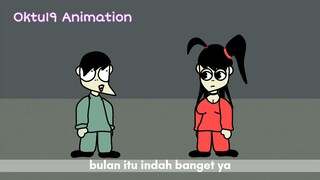 KONSPIRASI BULAN ANIMASI LUCU