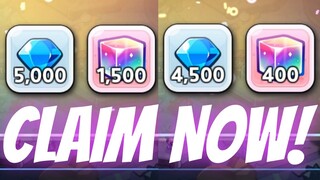 Claim Your CRYSTALS and Rainbow Cubes NOW!