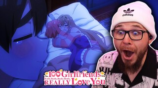 THE BEST HAREM ANIME EVER! | 100 Girlfriends Who REALLY Love You Episode 12 REACTION